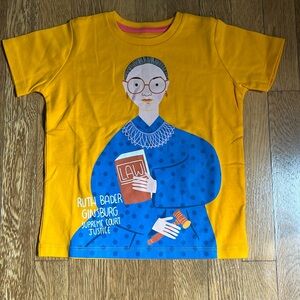 Piccolina Tee - Size 4T - Brqnd New! Ruth Bader Ginsburg